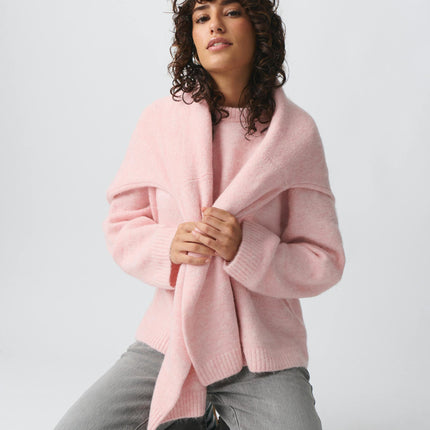 Elena | Oversized Knit Sweater – Crewneck Knitwear