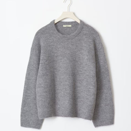 Elena | Oversized Knit Sweater – Crewneck Knitwear