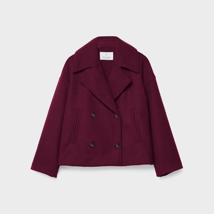 Harper | Double Breasted Jacket – Cropped with Lapel