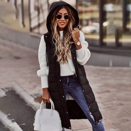 Lucinda | Hooded Puffer Vest – Puffer Jacket