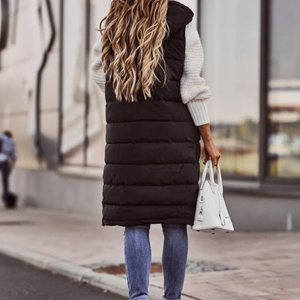 Lucinda | Hooded Puffer Vest – Puffer Jacket