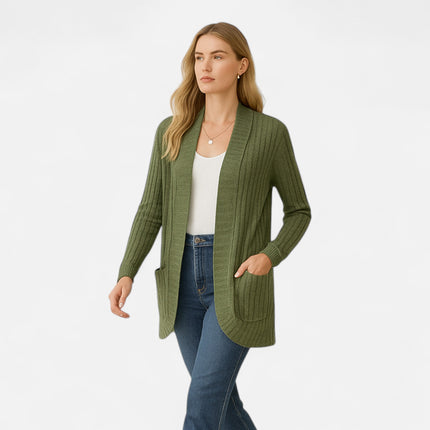 Norwyn | Women’s Knit Cardigan – Boyfriend Cardigan Fit