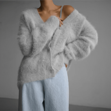 Opulence | V-neck Cardigan – Buttoned Knitwear