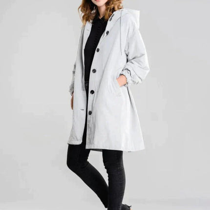 Stormleigh | Waterproof Jacket – Oversized Hoodies with Buttons
