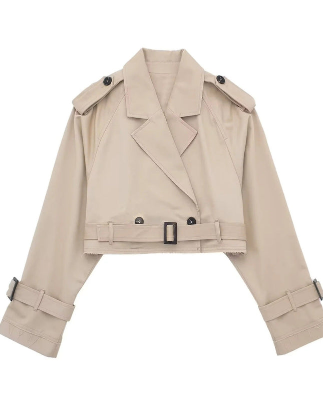 Tessie | Short Trench Coat – Trench Coat