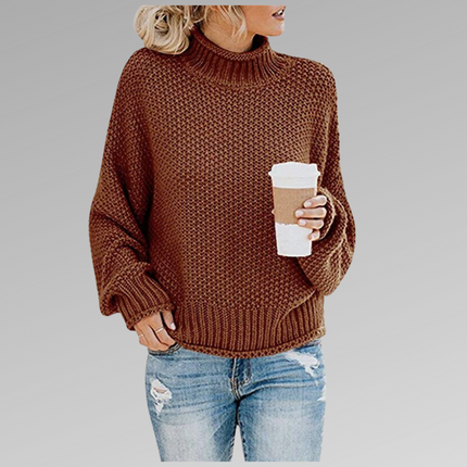 Tilly Rowan | Classic Knitted Sweater – High Neck Knitwear