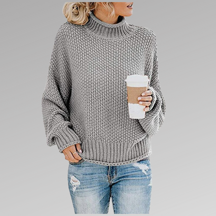Tilly Rowan | Classic Knitted Sweater – High Neck Knitwear