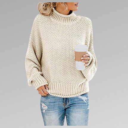 Tilly Rowan | Classic Knitted Sweater – High Neck Knitwear