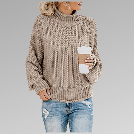 Tilly Rowan | Classic Knitted Sweater – High Neck Knitwear