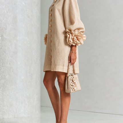 Colette | Voluminous Sleeve Mini Dress