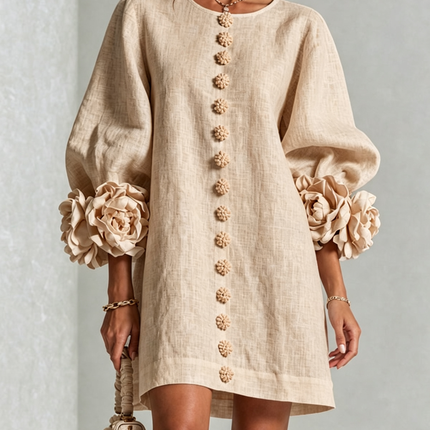 Colette | Voluminous Sleeve Mini Dress