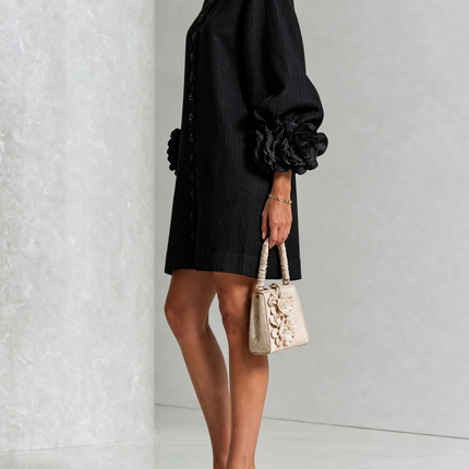 Colette | Voluminous Sleeve Mini Dress