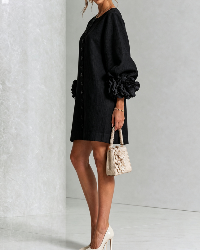 Colette | Voluminous Sleeve Mini Dress