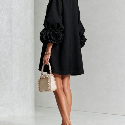Colette | Voluminous Sleeve Mini Dress