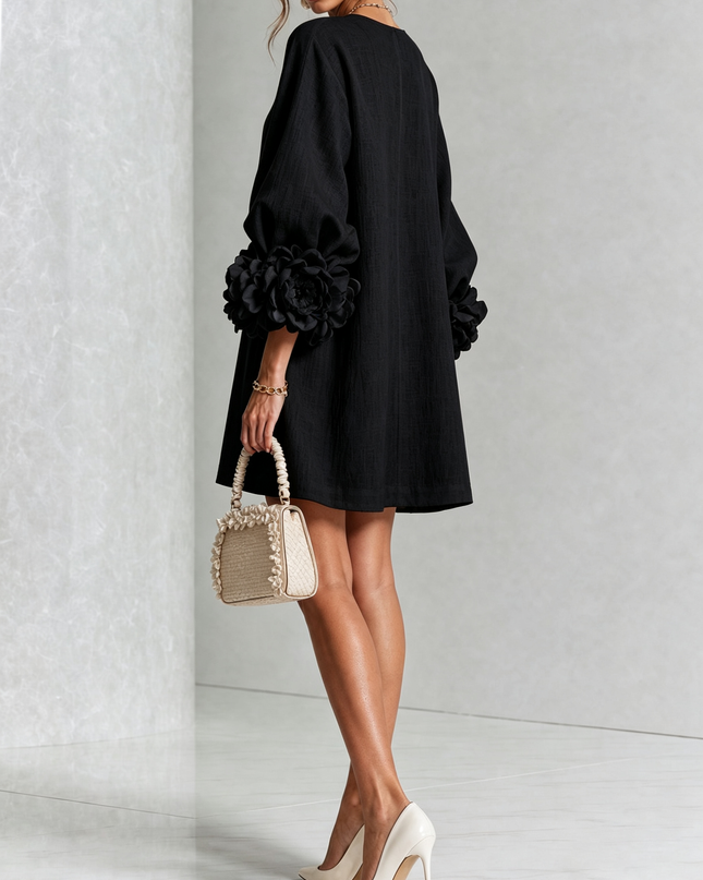 Colette | Voluminous Sleeve Mini Dress