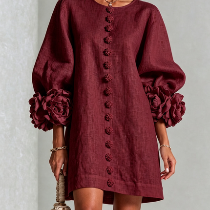 Colette | Voluminous Sleeve Mini Dress
