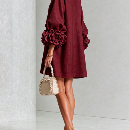 Colette | Voluminous Sleeve Mini Dress