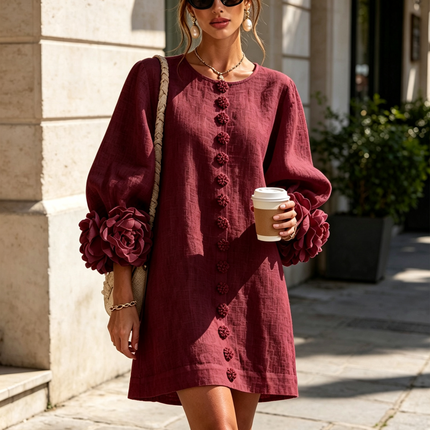 Colette | Voluminous Sleeve Mini Dress