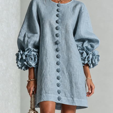 Colette | Voluminous Sleeve Mini Dress