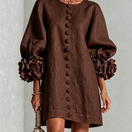 Colette | Voluminous Sleeve Mini Dress