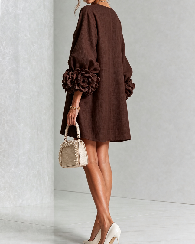Colette | Voluminous Sleeve Mini Dress