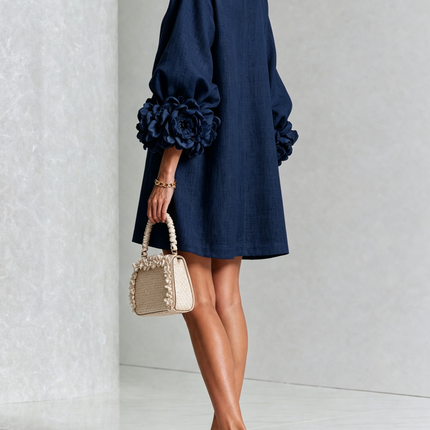 Colette | Voluminous Sleeve Mini Dress