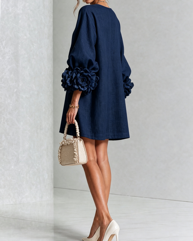 Colette | Voluminous Sleeve Mini Dress