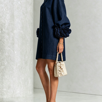 Colette | Voluminous Sleeve Mini Dress