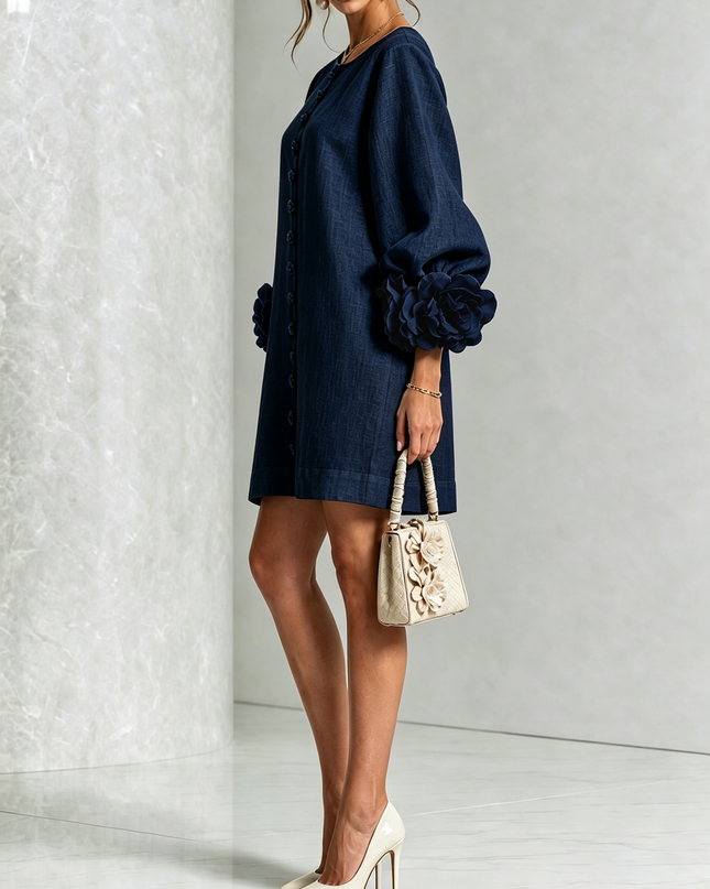 Colette | Voluminous Sleeve Mini Dress