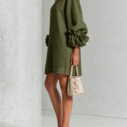 Colette | Voluminous Sleeve Mini Dress