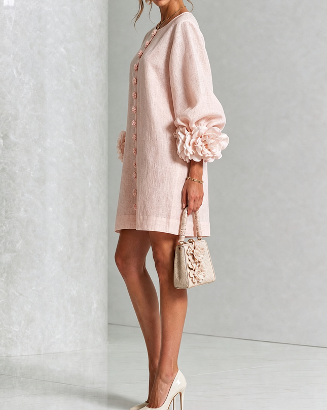 Colette | Voluminous Sleeve Mini Dress