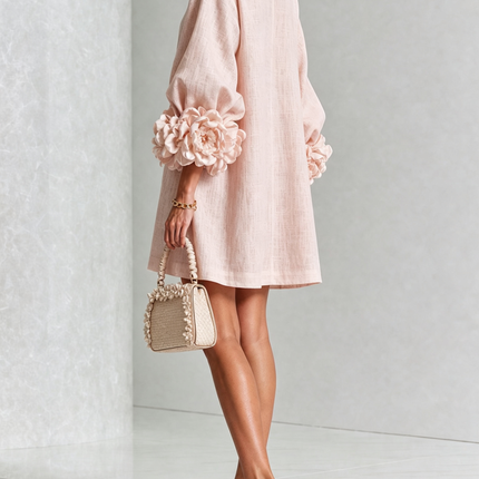 Colette | Voluminous Sleeve Mini Dress