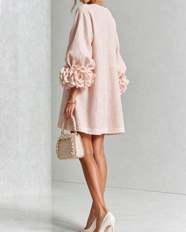 Colette | Voluminous Sleeve Mini Dress