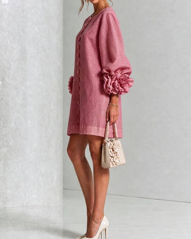 Colette | Voluminous Sleeve Mini Dress