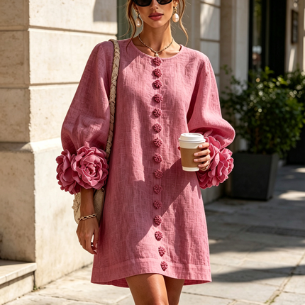 Colette | Voluminous Sleeve Mini Dress