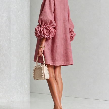 Colette | Voluminous Sleeve Mini Dress
