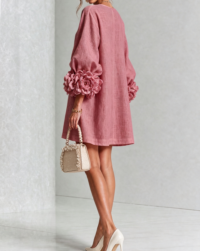 Colette | Voluminous Sleeve Mini Dress