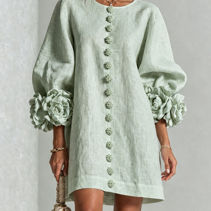 Colette | Voluminous Sleeve Mini Dress