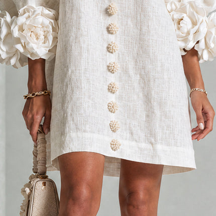 Colette | Voluminous Sleeve Mini Dress