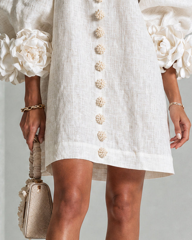 Colette | Voluminous Sleeve Mini Dress