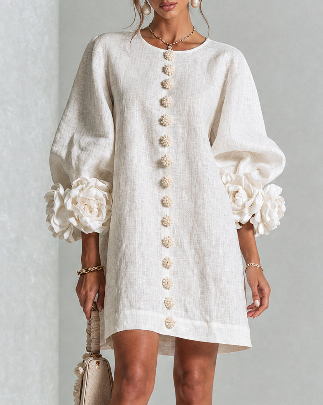Colette | Voluminous Sleeve Mini Dress