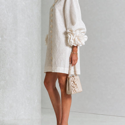 Colette | Voluminous Sleeve Mini Dress
