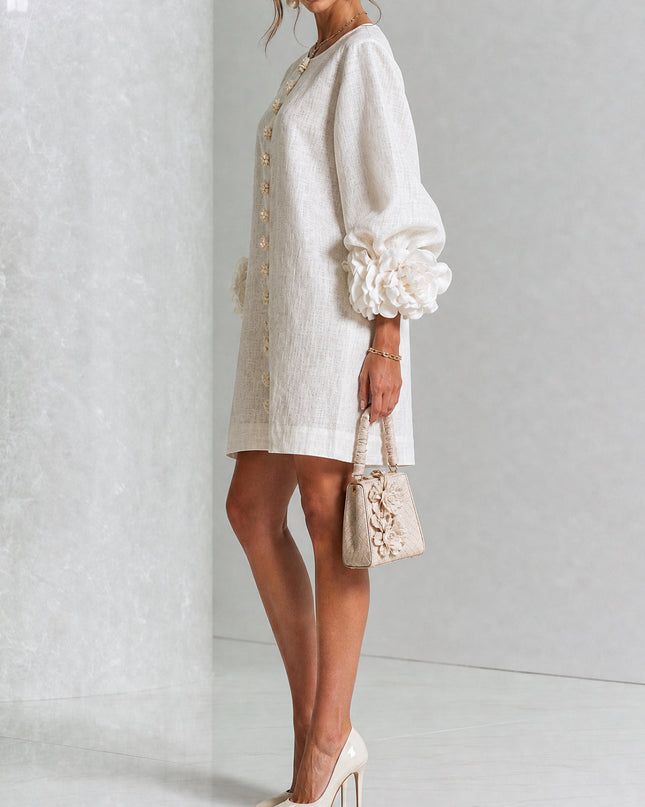 Colette | Voluminous Sleeve Mini Dress