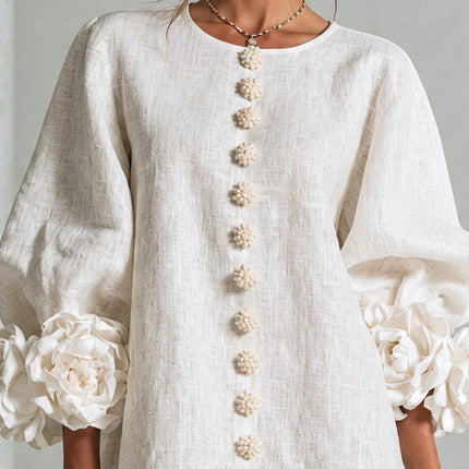 Colette | Voluminous Sleeve Mini Dress
