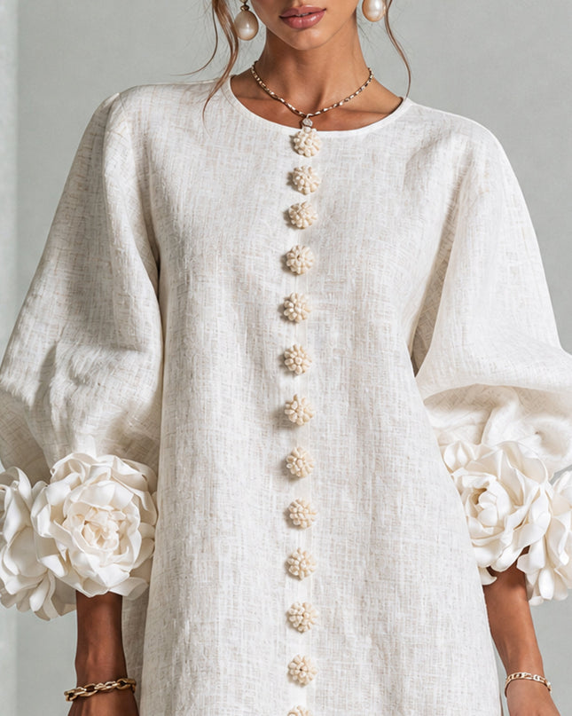Colette | Voluminous Sleeve Mini Dress