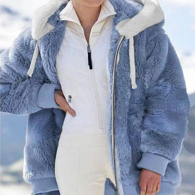 Aimee | Relaxed Fit Hooded Zip Jacket