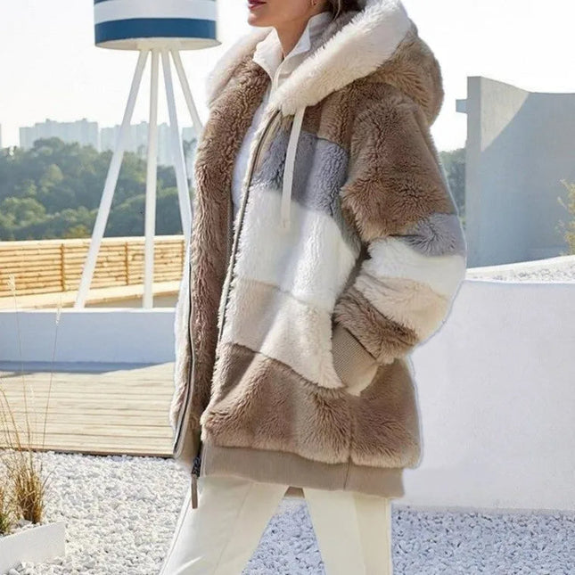 Aimee | Relaxed Fit Hooded Zip Jacket