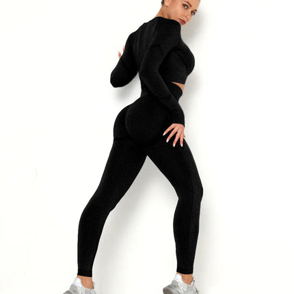 Apex | Seamless Leggings – Classic Power with Sculpting Confidence - Black