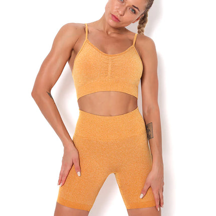 Apex | Seamless Shorts for Women – Natural Performance - Burly Wood