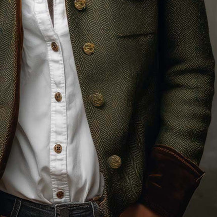 Dominique | Tailored Herringbone Jacket